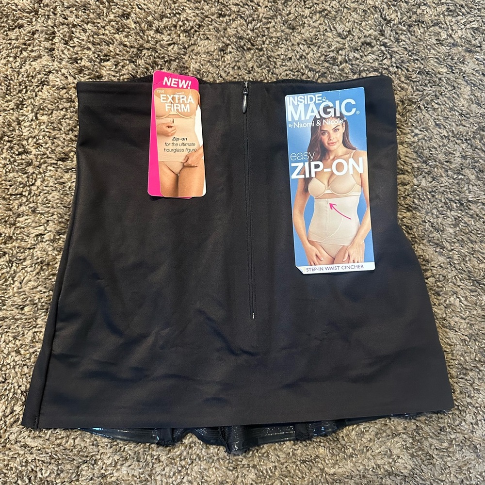 Inside Magic Black Waist Cincher